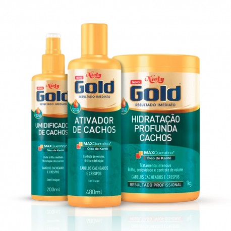 Pack tratamiento - Niely Gold Mis Rizos 3 productos..